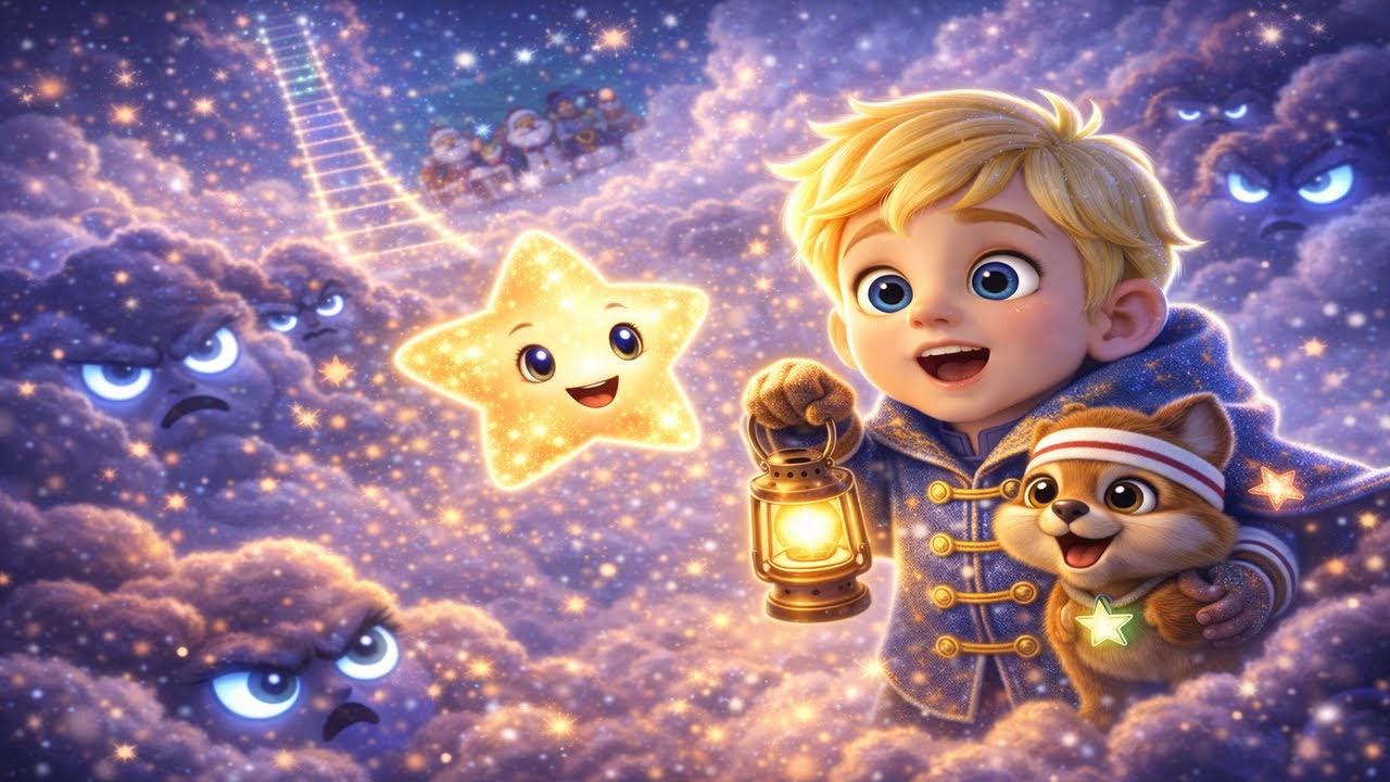 The Wishful Star Who Could Talk – Liam & Puffy Guide the Star Home ⭐✨🌙