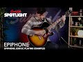 Epiphone J-200 EC Acoustic-Electric Guitar Playing Examples