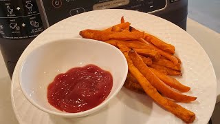 Crispy Sweet Potato Fries | Quick and Easy Ninja Air Fryer Recipe