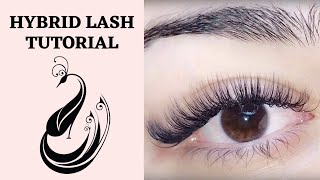 Hybrid Eyelash Extension Tutorial C & D Curl | Is it OK to mix curls? | Eyelash Extensions 101