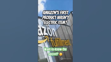 📦 How Amazon Started: The First Product That Changed Everything #amazon #books #brilliantstrategy