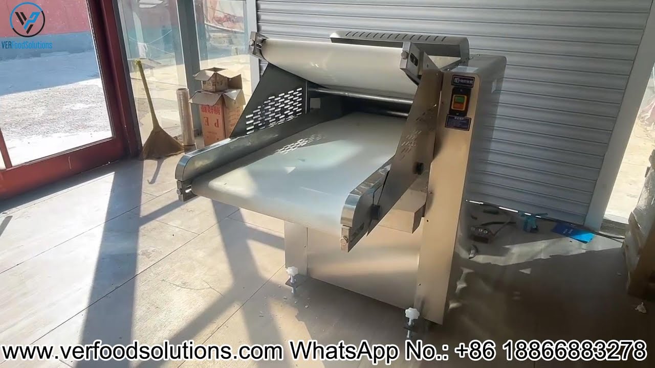 VERFOODSOLUTIONS Automatic Dough Roller Machine Ready Ship for Australia Customer