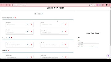 Full Stack Dynamic Forms Builder | React + Node.js + MongoDB (Beginner Friendly)
