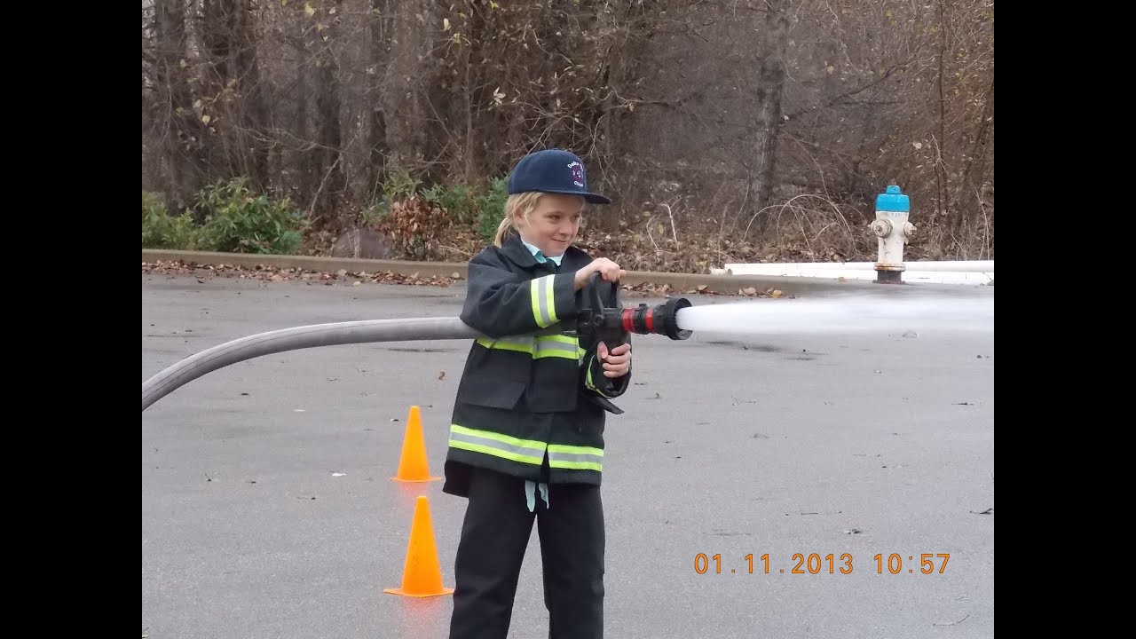 Hayley Reid, Delta Fire Chief for a day