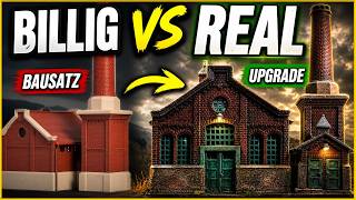Modellbahn Gebäude realistisch gestalten | Bausatz Upgrade Tutorial