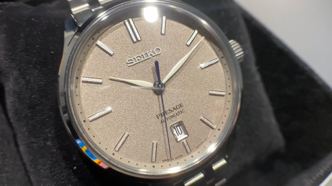 Great Entry Level Automatic Watch! Seiko Presage SRPF51 - YouTube