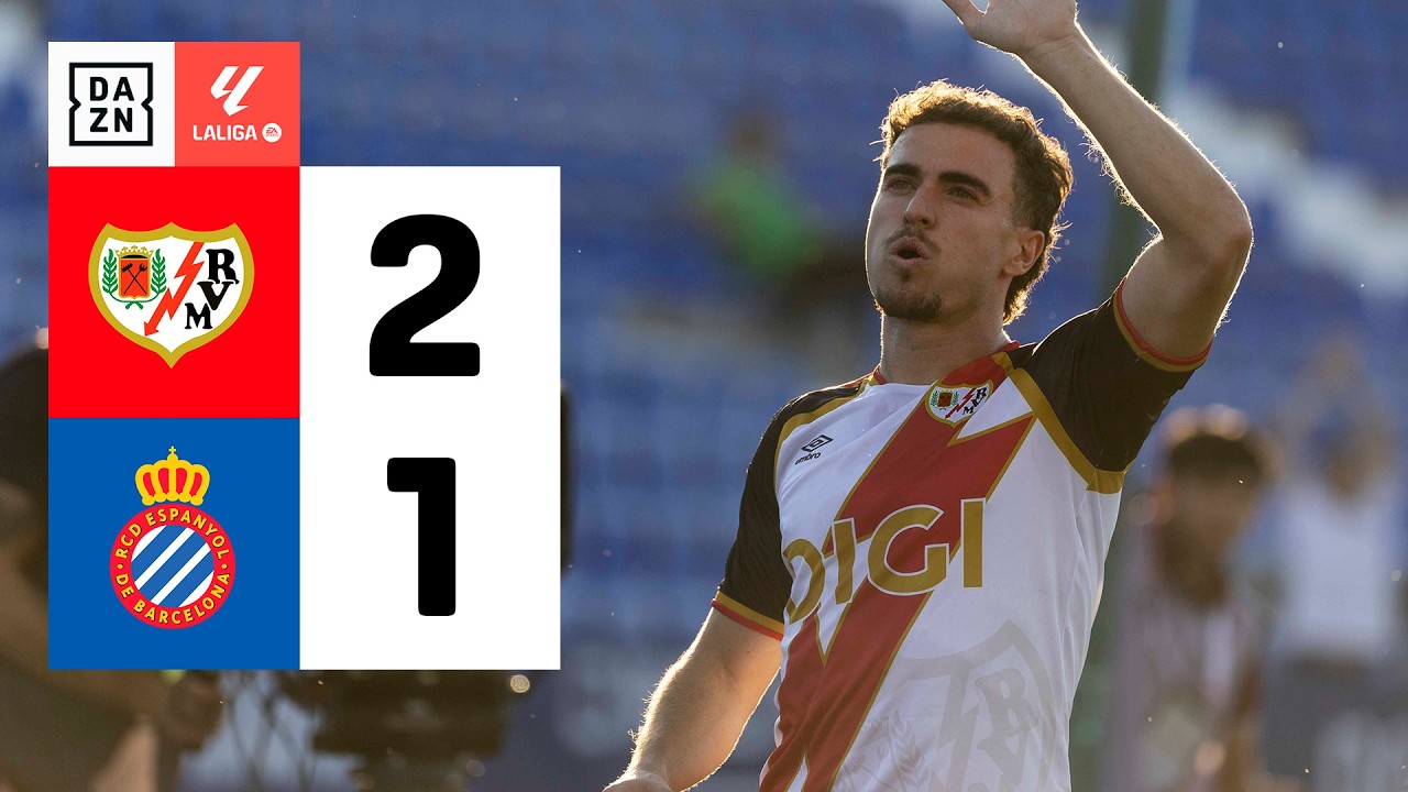 Resumen: Rayo Vallecano vs RCD Espanyol (2-1) | Resumen y goles | Highlights LALIGA EA SPORTS