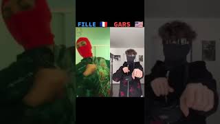 France vs usa (TikTok Stars) #shorts