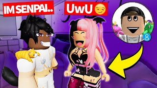 pretending to be an anime girl in roblox