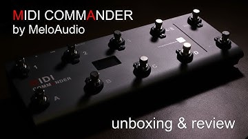 The Midi Commander by MeloAudio, unboxing and review