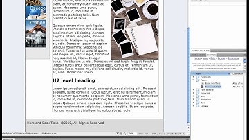 Dreamweaver Snippets