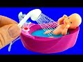 31 DIY Barbie Hacks and Crafts | Baby Bath Tub, Baby Chair, Trampoline, Baby Nest... and more!