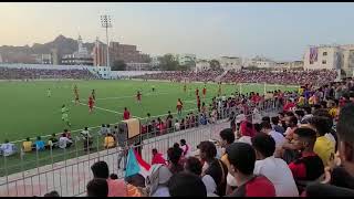 غناء علي حنش عصر اليوم في أربعينية الفقيد الكابتن سامي نعاش ،والذي انتهت بالتعادل الإيجابي