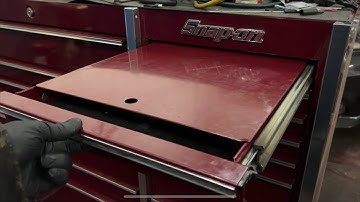 Snap on Tool Box Owners Manual + How to change your Tool Box Drawer Slides