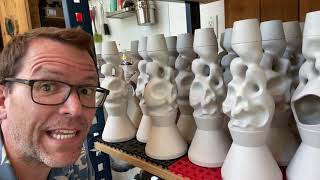 Production Slipcasting - Tiki Technical Tuesday 37