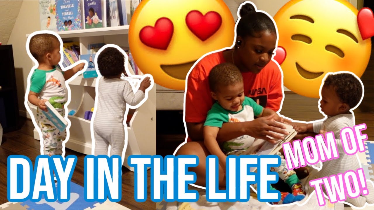 REAL DAY IN THE LIFE OF A BUSY MOM OF 2 | MOMMY VLOG - YouTube