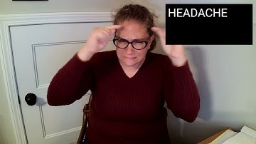 ASL At Work Unit 12 Vocabulary All Words