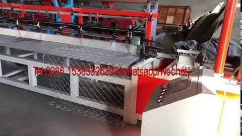Single wire chain link fence machine without knuckle edge or twisted edge