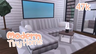 Modern Tiny Home 47k | Speedbuild | Bloxburg