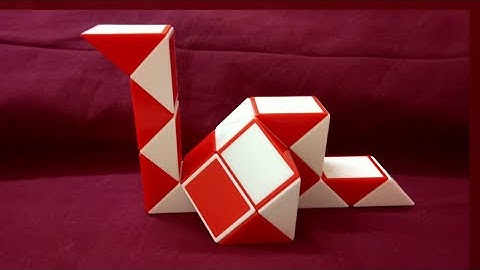 How to Make Smiggle Snake Cube Bird 24 pieces | Rubiks Cube Snake Puzzle Shape | Trendz Videos