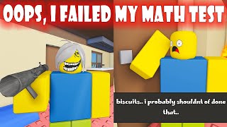 OOPS, I FAILED MY MATH TEST *All 4 NEW Endings, Badges and Full Walkthrough* Roblox by Jamie the OK Gamer 993 views 1 day ago 4 minutes, 36 seconds