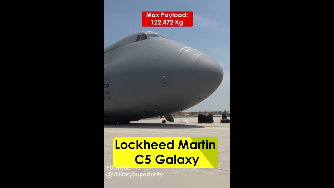 GIANT Transport PLANE Opening The Cargo Hold Shorts