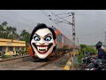 Dangerous Horror Face Vande Bharat SL Express Furiously Passing Throughout at Railgate