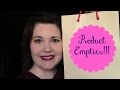 Product Empties! What I&#39;ve Used Up!