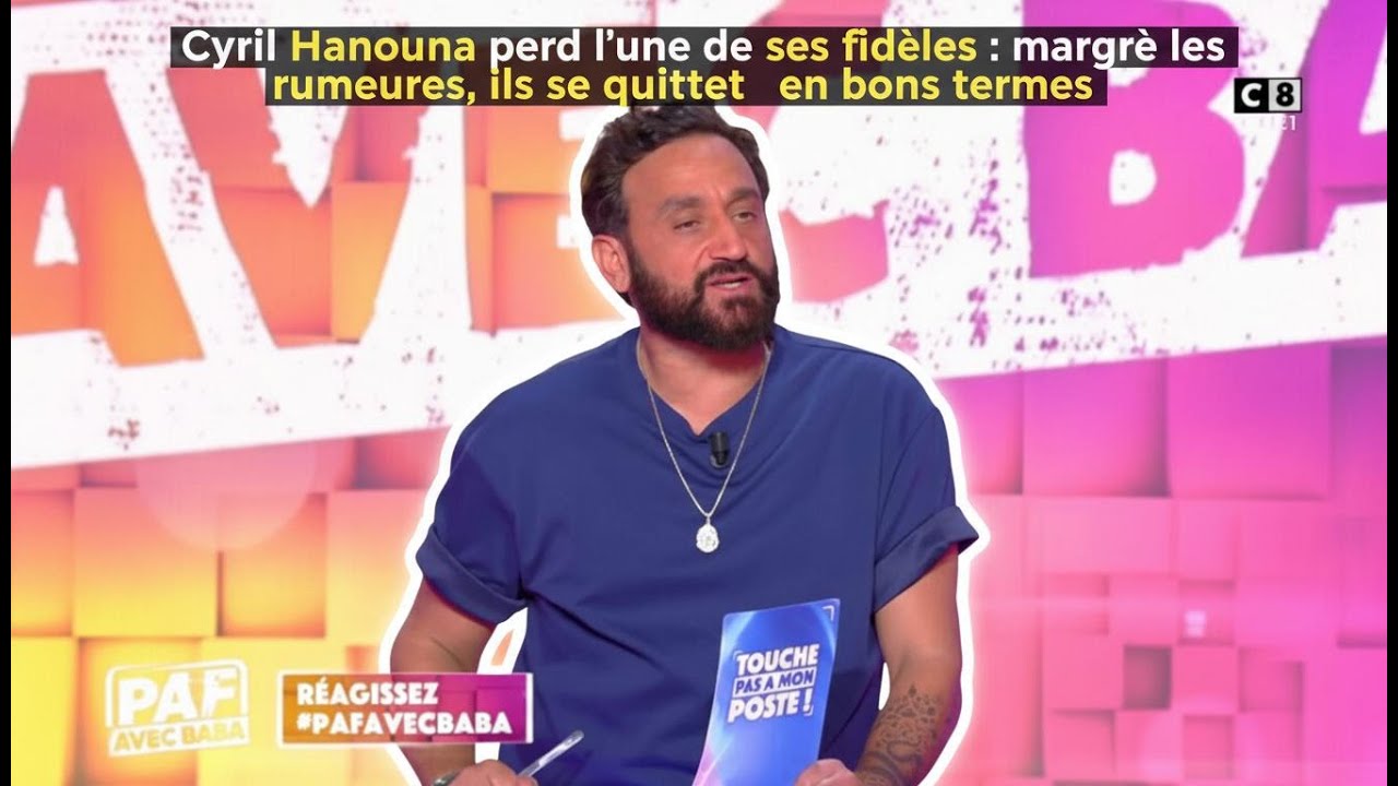 Cyril Hanouna perd l’une de ses fidèles : malgré les rumeurs, ils se quittent en bons termes