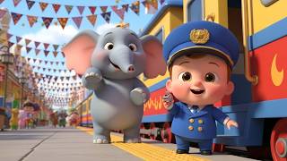 Boom Boom Train Baby Fun Train Song For Kids Sing Along Adventure