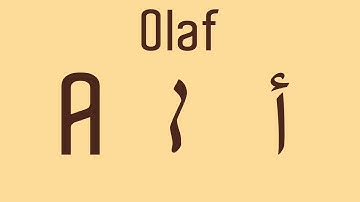 Olaf - Syriac Alphabet