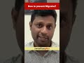 How to prevent Migraine? | Headache | Dr Sai Prashanth | #Shorts