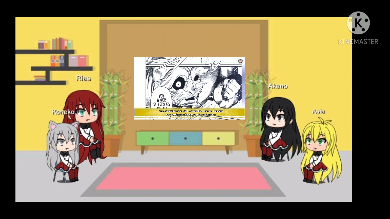 ¿Las chicas de DxD reaccionan a.?al final del video dare los saludos