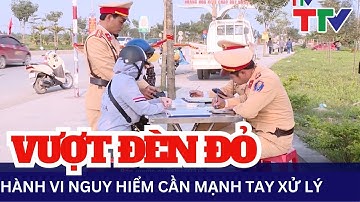 Vượt đèn đỏ tiềm ẩn nguy cơ mất an toàn giao thông - Vấn đề an toàn giao thông | NSTH