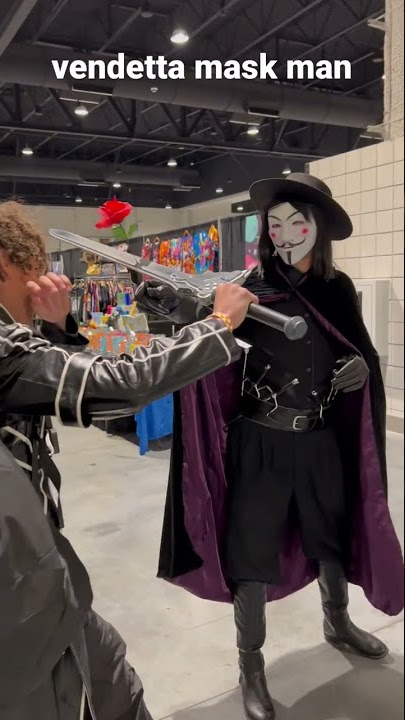 Vendetta mask man#comics #anime #cosplay #subscribe #thankyou