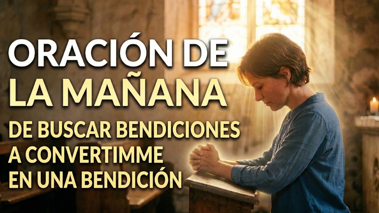 Oración de la Mañana | De Buscar Bendiciones a Convertirme en una Bendición