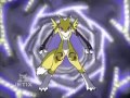 Renamon digivolve to kyubimon