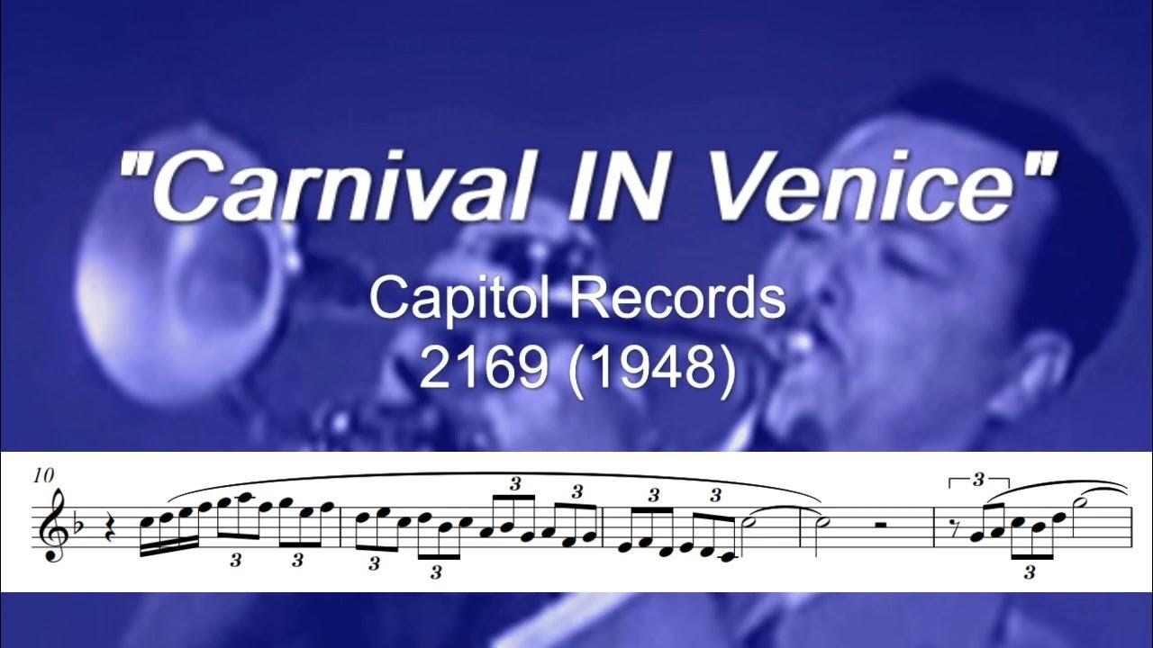 Rafael Mendez, Trumpet: "Carnival IN Venice" - Great Mendez Virtuoso Passages in This Vocal Track! Rafael Mendez, Trumpet: "Carnival IN Venice" - Great Mendez Virtuoso Passages in This Vocal Track!