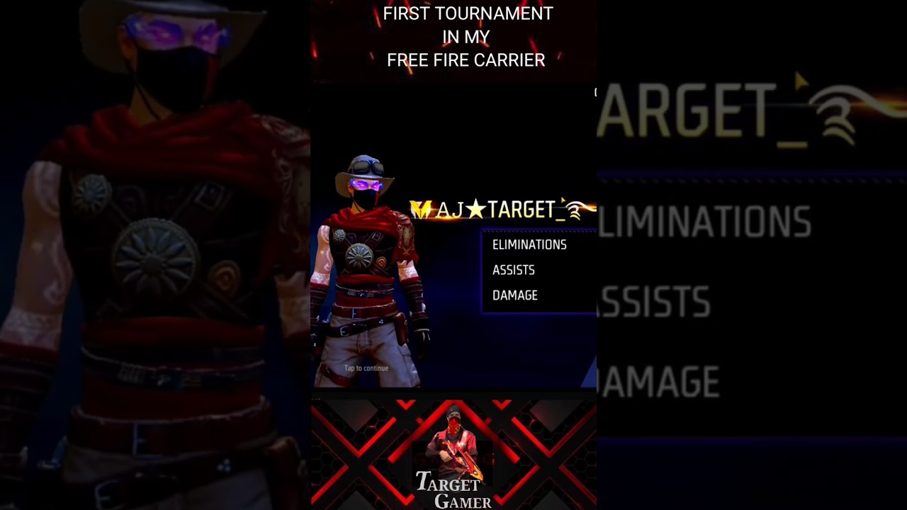 FIRST TOURNAMENT IN FREE FIRE CARRIER 