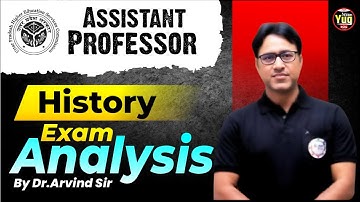 UPHESC Assistant Professor Exam Today | UPHESC Assistant Professor History Analysis | Dr.Arvind Sir