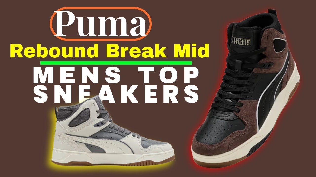 «Неограниченный стиль: ОБЗОР революционных кроссовок Puma Rebound Break Mid!»