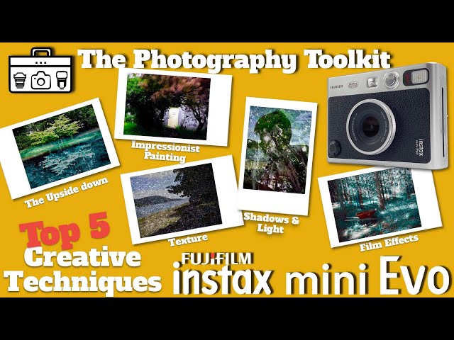 Everything I know about the Instax Mini Evo. Sharing my tips and Tricks  with you. 