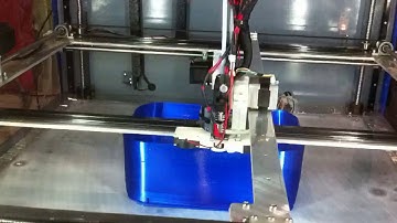 3D Printed Trash Can Time Lapse