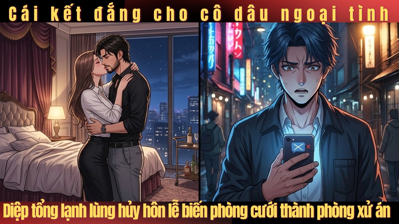 Cái kết đắng cho cô dâu ngoại tình, Diệp tổng lạnh lùng hủy hôn lễ, biến phòng cưới thành phòng xử á
