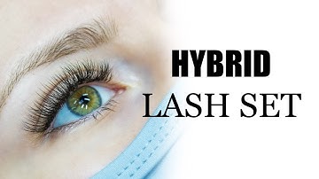 Lash Extension Tutorial | Full Hybrid Lash Set | Squirrel / Cat Eye Mapping Tutorial