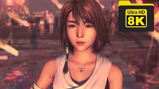 Final Fantasy X Yuna Dance 8k Remastered with Machine Learning AI