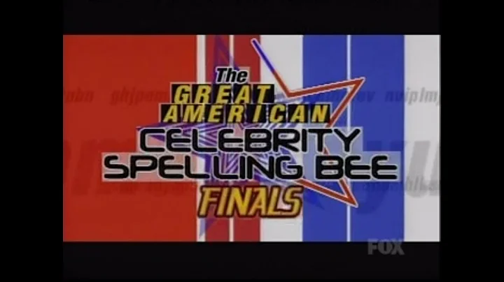 Celebrity Spelling Bee Finals (Feb 2004) - Ep 3 of 3