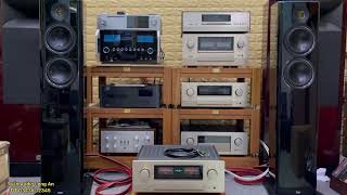 Amply Accuphase E-450 + CD DP-700 + Loa ELAC Vela 408