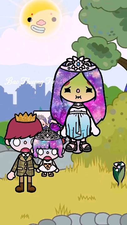 Princess Fall In Love With Poor Boy👸💖🥺 Part5 #tocastory #tocaboca #shorts