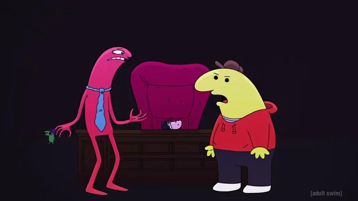 Smiling Friends - Charlie Reminds Allan About The Nom Sucking Nose Incident - (Dream Sequence)